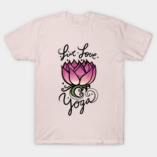 Live Love Yoga T-Shirt